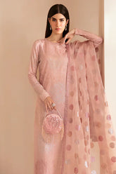 Jazmin Luxury Raw Silk Embroidered Dress 3 piece Unstitched